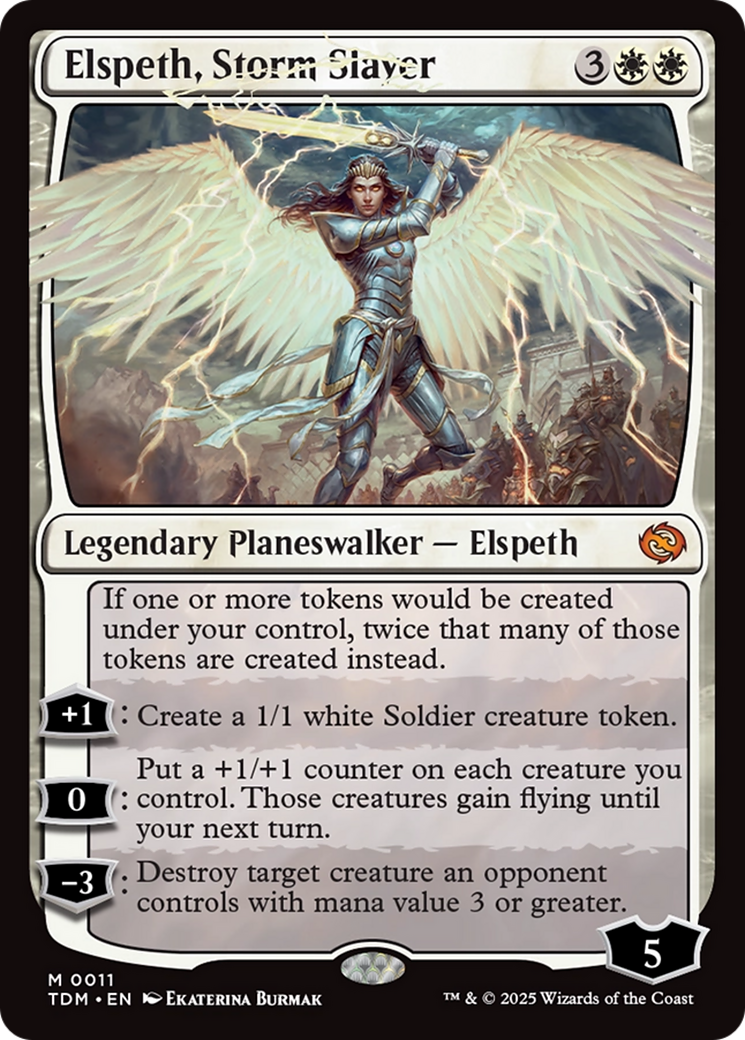 Elspeth, Storm Slayer [Tarkir: Dragonstorm] | D20 Games