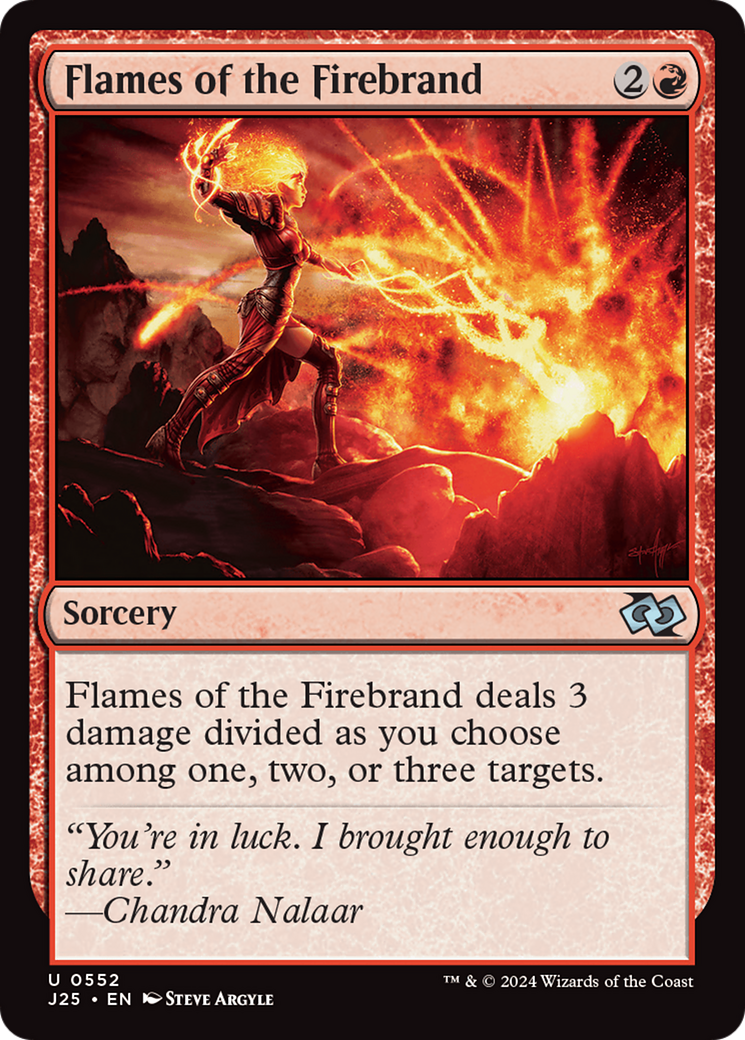 Flames of the Firebrand [Foundations Jumpstart] | D20 Games