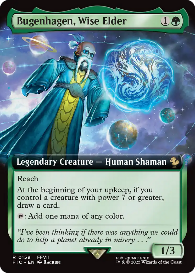 Bugenhagen, Wise Elder (Extended Art) [FINAL FANTASY Commander] | D20 Games