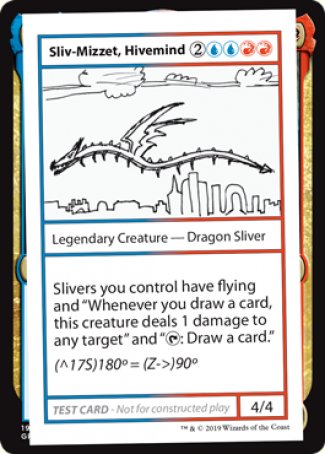 Sliv-Mizzet, Hivemind (2021 Edition) [Mystery Booster Playtest Cards] | D20 Games