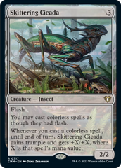 Skittering Cicada [Commander Masters] | D20 Games