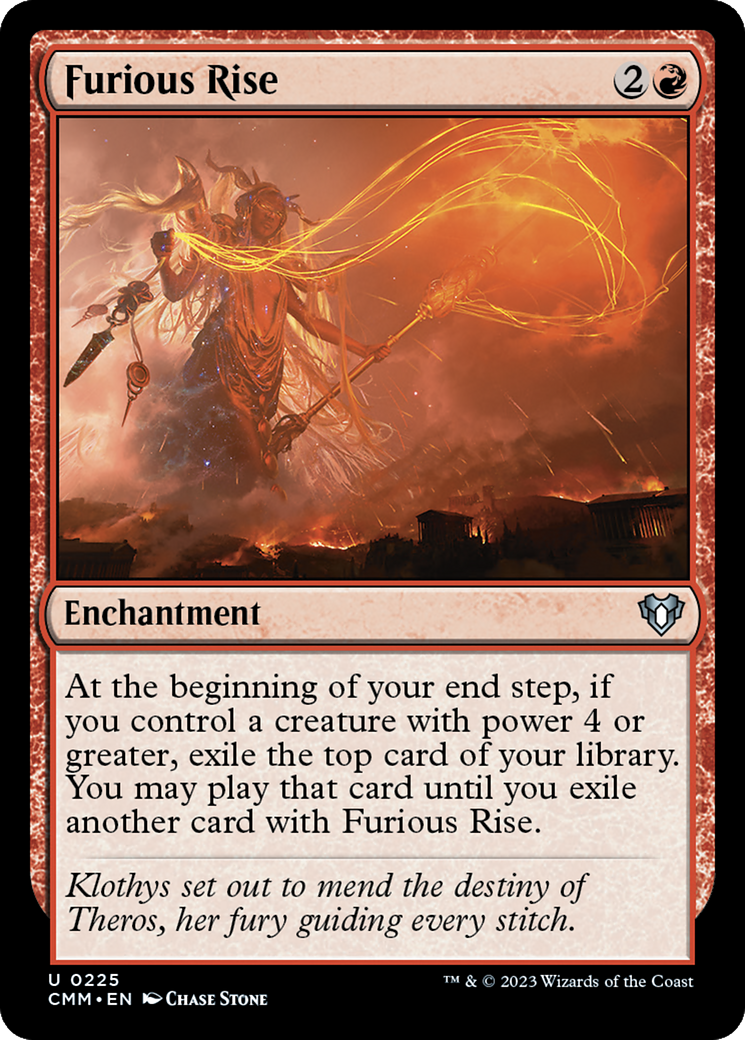 Furious Rise [Commander Masters] | D20 Games