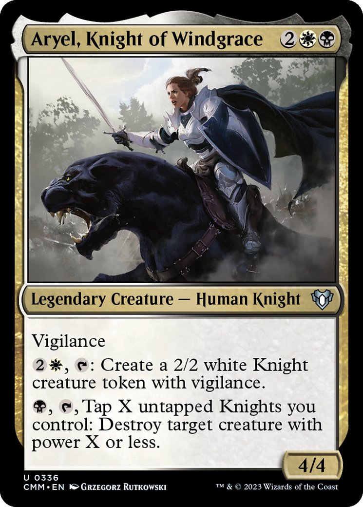 Aryel, Knight of Windgrace [Commander Masters] | D20 Games