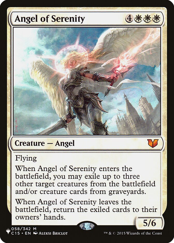 Angel of Serenity [The List] | D20 Games