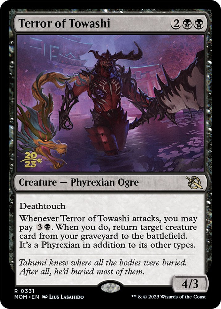 Terror of Towashi [March of the Machine Prerelease Promos] | D20 Games