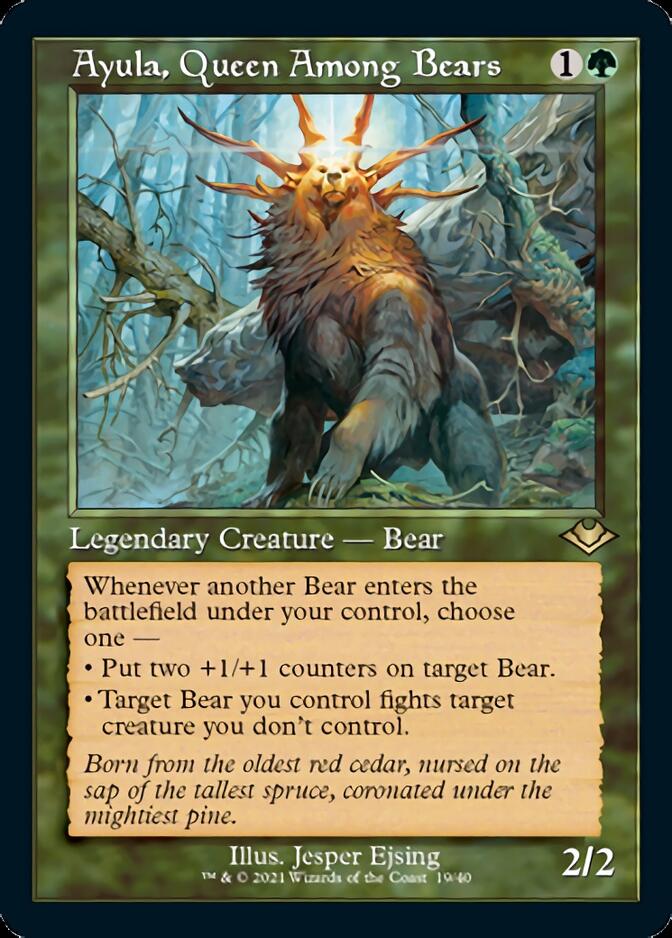 Ayula, Queen Among Bears (Retro) [Modern Horizons] | D20 Games