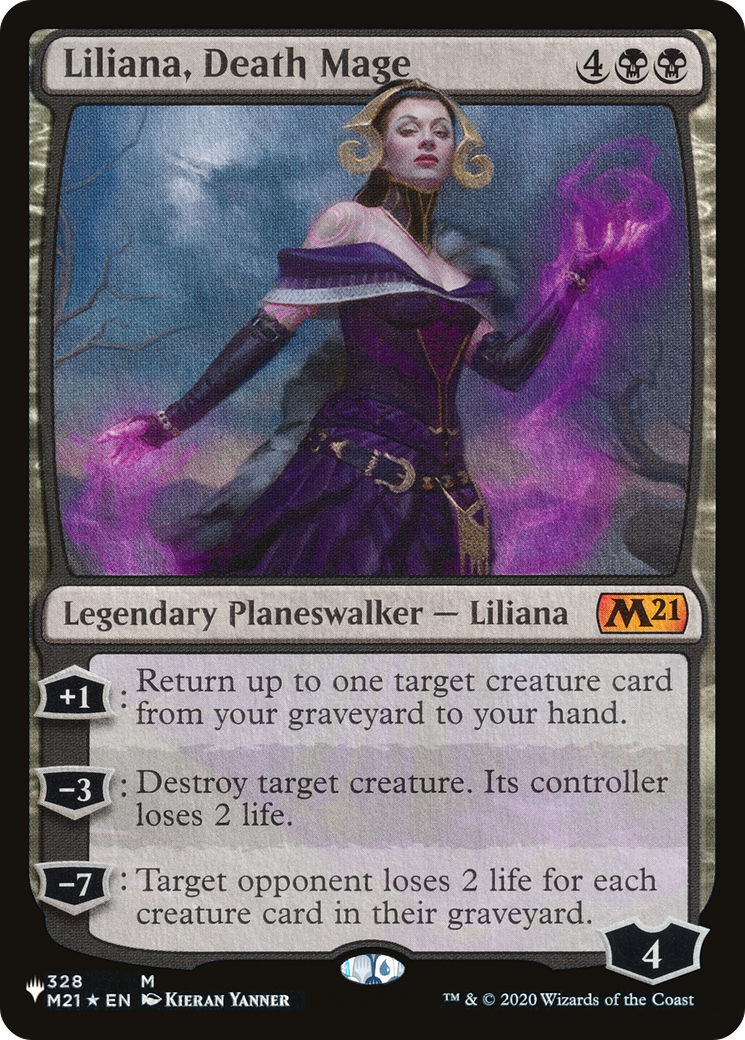 Liliana, Death Mage [The List] | D20 Games