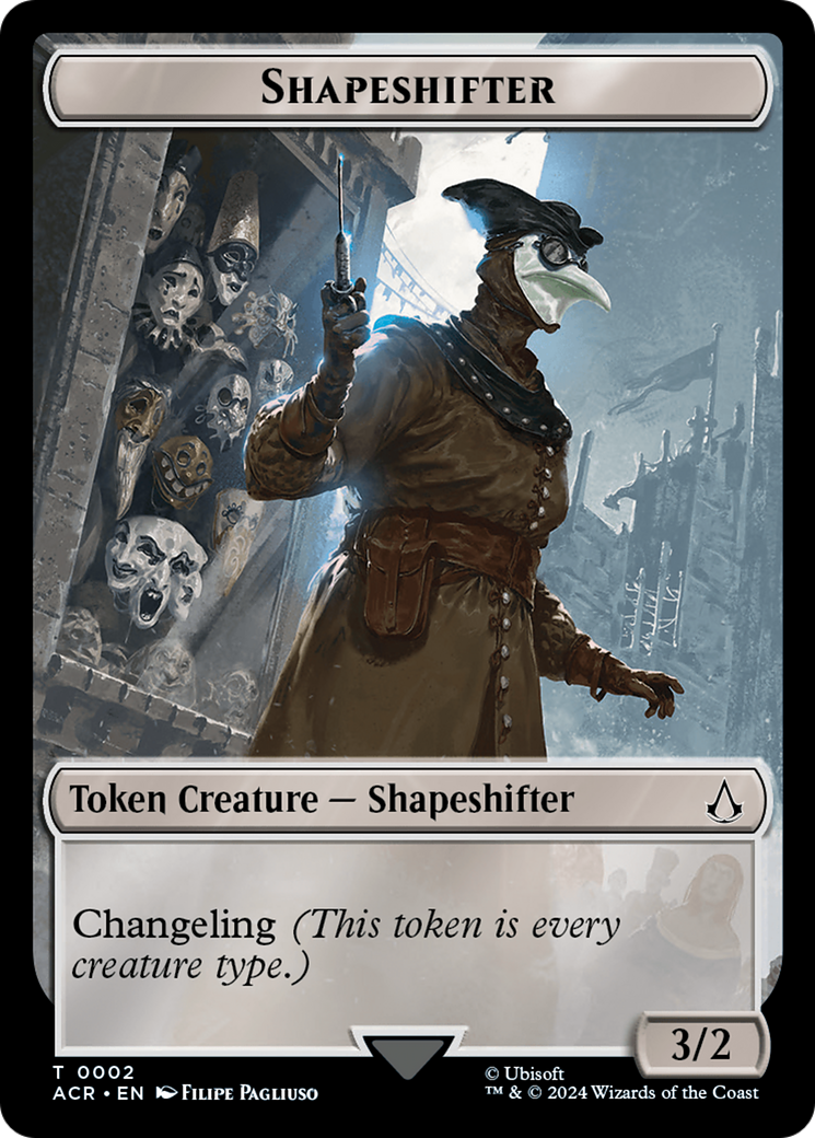 Shapeshifter Token [Assassin's Creed Tokens] | D20 Games