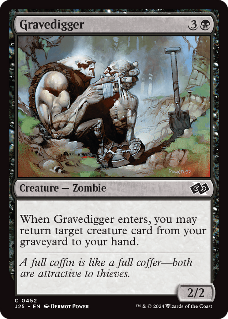 Gravedigger [Foundations Jumpstart] | D20 Games