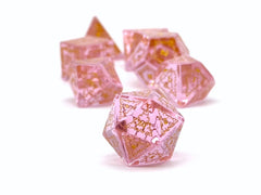 Holiday Orc Mystery Gemstone or Glass Dice Set with Premium Holiday Book Tin: Single | D20 Games