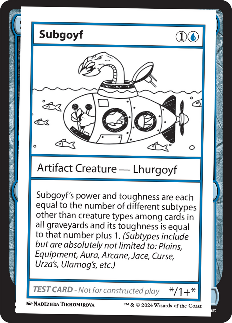 Subgoyf [Mystery Booster 2 Playtest Cards] | D20 Games