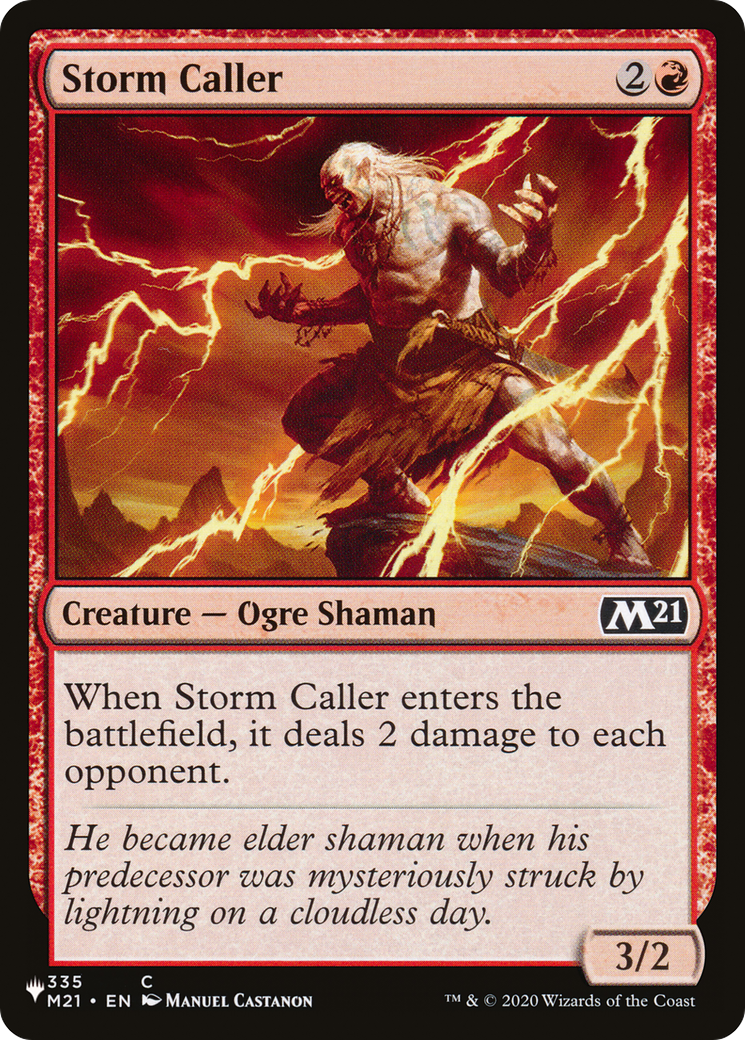 Storm Caller [The List] | D20 Games