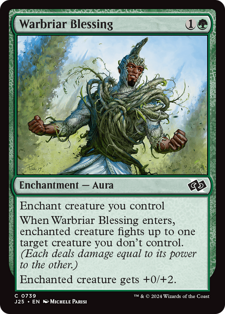 Warbriar Blessing [Foundations Jumpstart] | D20 Games