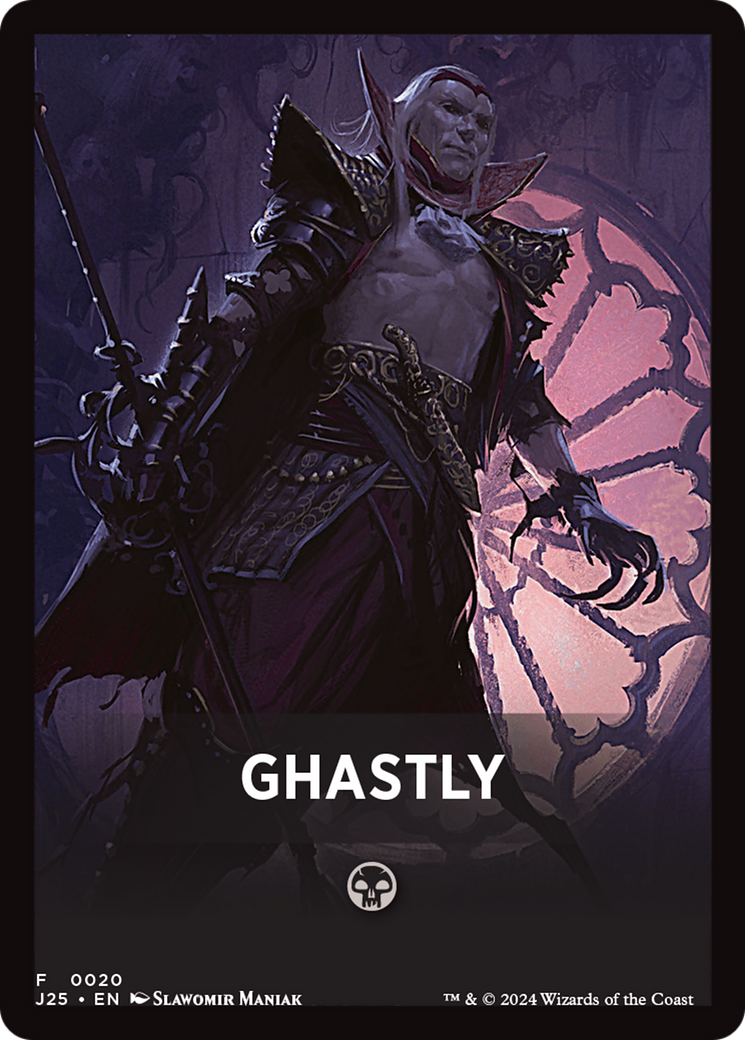 Ghastly Theme Card [Foundations Jumpstart Front Cards] | D20 Games