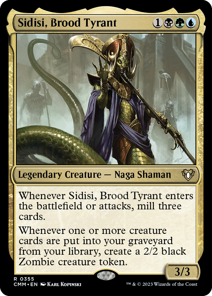 Sidisi, Brood Tyrant [Commander Masters] | D20 Games