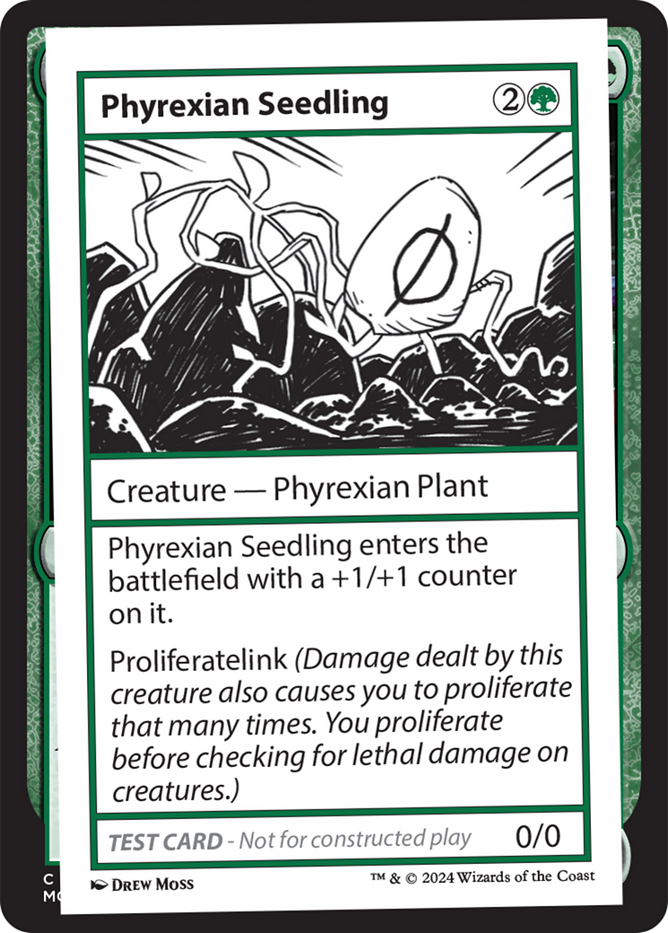 Phyrexian Seedling [Mystery Booster 2 Playtest Cards] | D20 Games