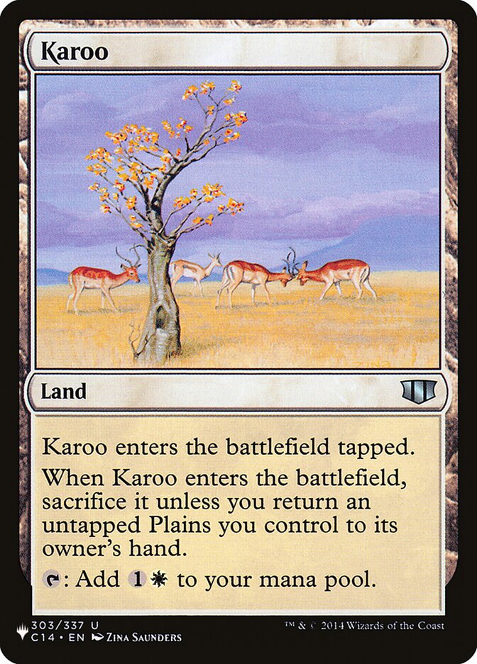 Karoo [The List] | D20 Games