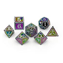 Ironworks - Particle Blast 7 Piece RPG set Alloy Metal Dice