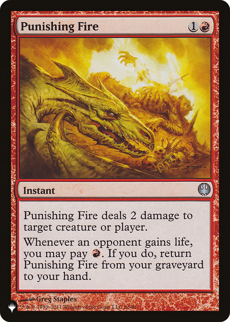 Punishing Fire [The List Reprints] | D20 Games