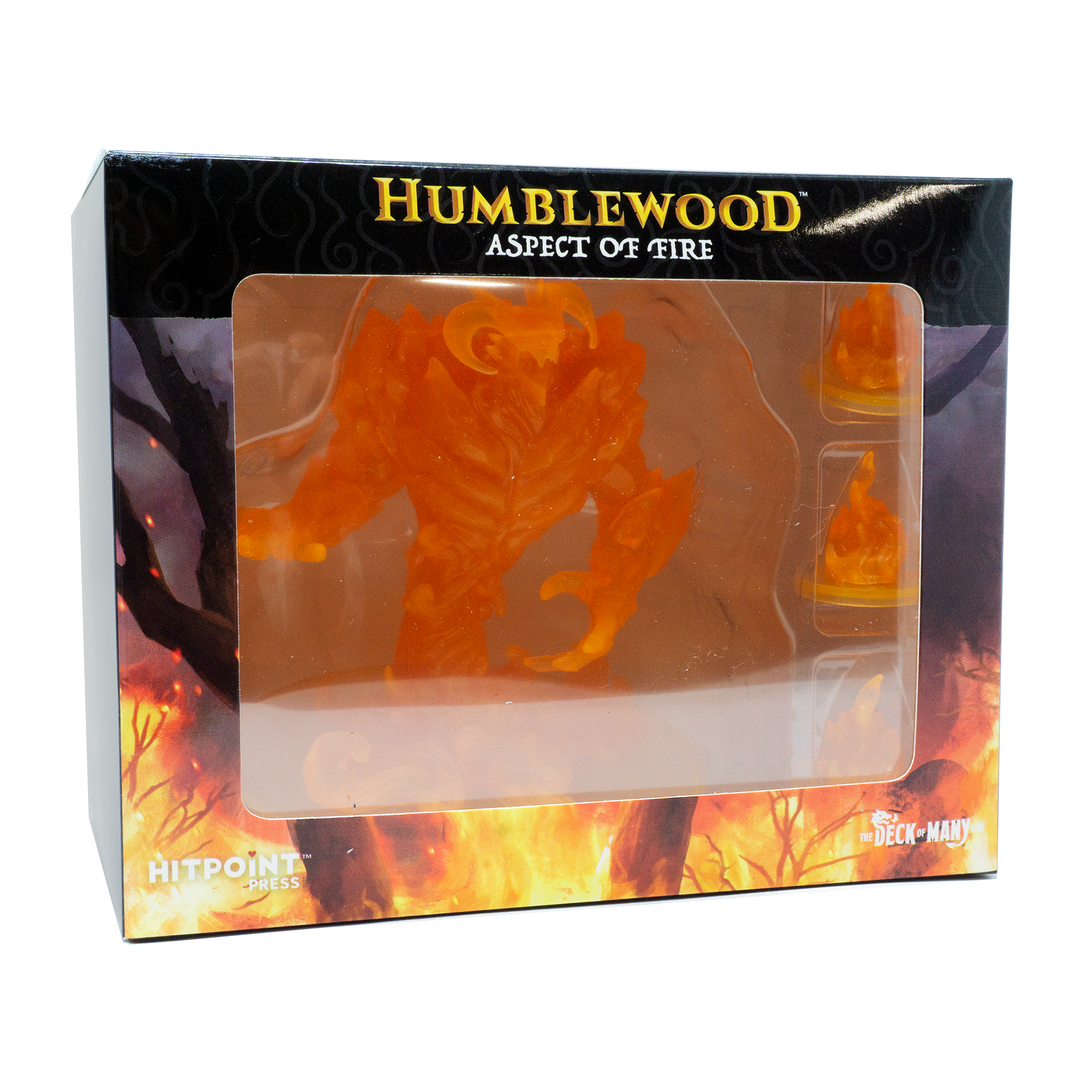 Humblewood Minis: 4"x4" Aspect of Fire | D20 Games