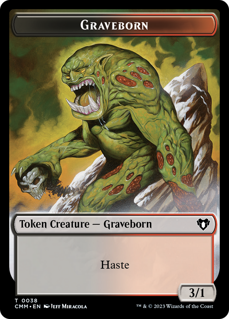 Graveborn Token [Commander Masters Tokens] | D20 Games