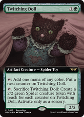 Twitching Doll (Extended Art) [Duskmourn: House of Horror Promos] | D20 Games