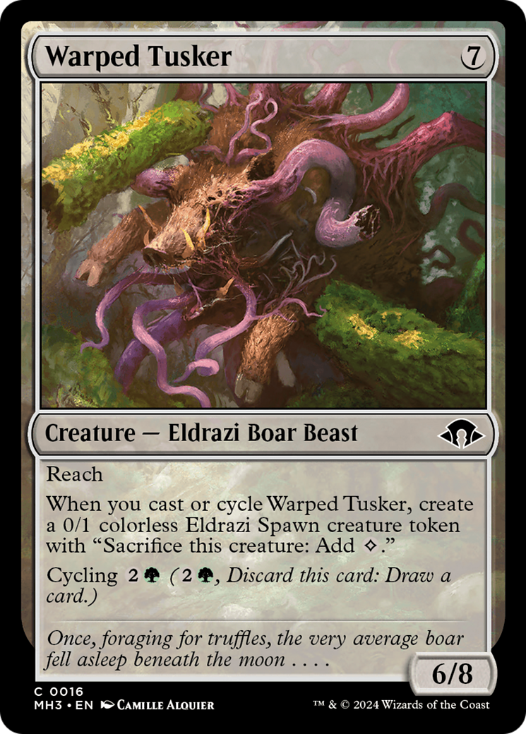 Warped Tusker [Modern Horizons 3] | D20 Games