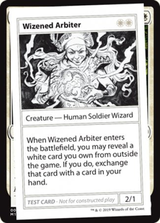 Wizened Arbiter (2021 Edition) [Mystery Booster Playtest Cards] | D20 Games