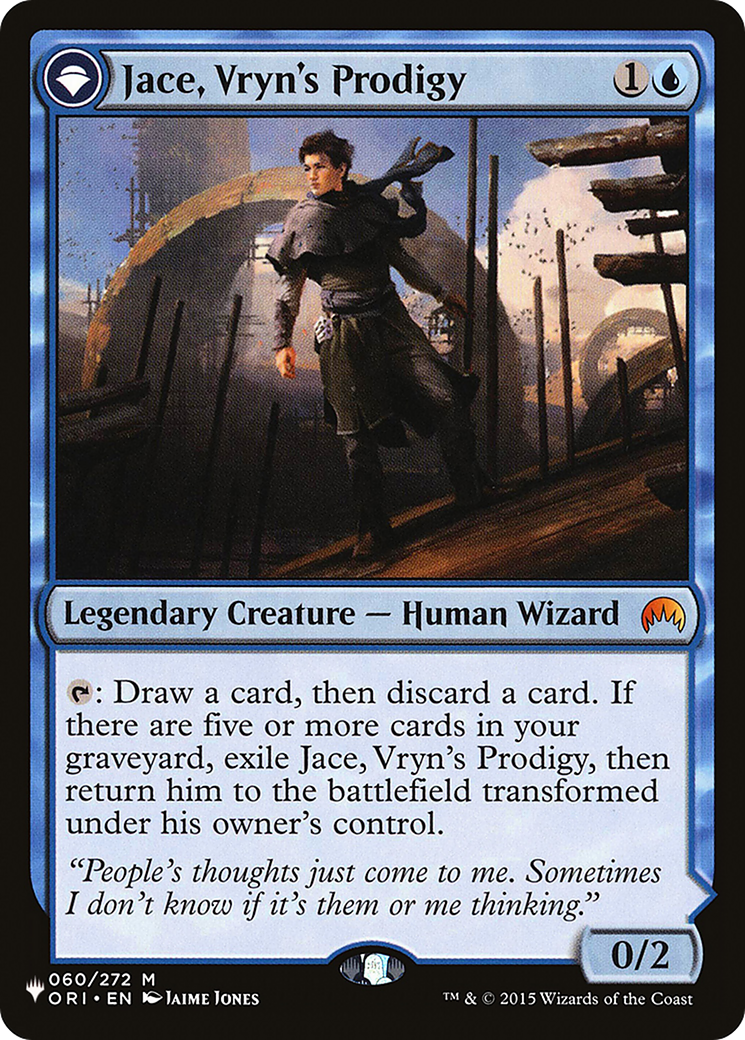 Jace, Vryn's Prodigy // Jace, Telepath Unbound [Secret Lair: From Cute to Brute] | D20 Games