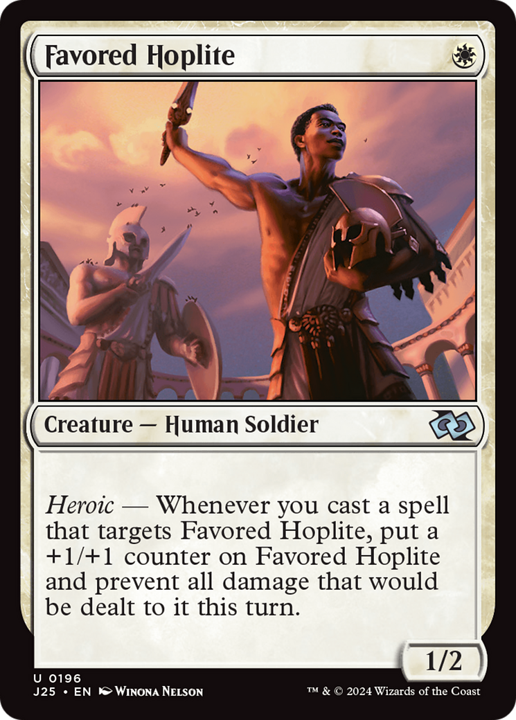 Favored Hoplite [Foundations Jumpstart] | D20 Games