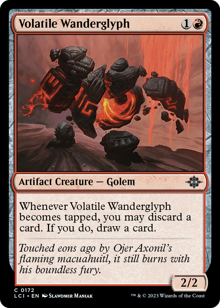 Volatile Wanderglyph [The Lost Caverns of Ixalan] | D20 Games