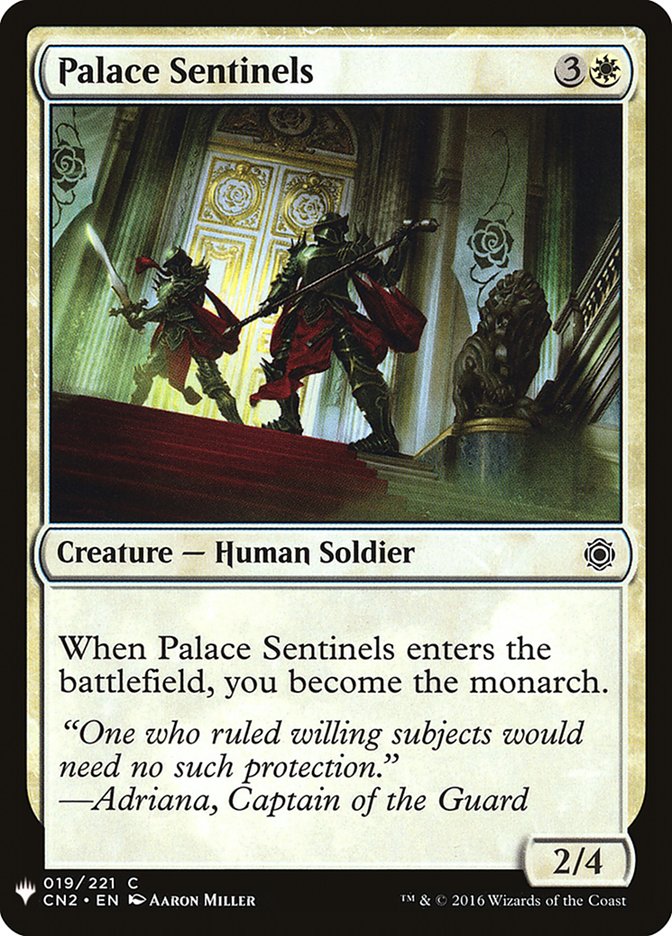 Palace Sentinels [Mystery Booster] | D20 Games
