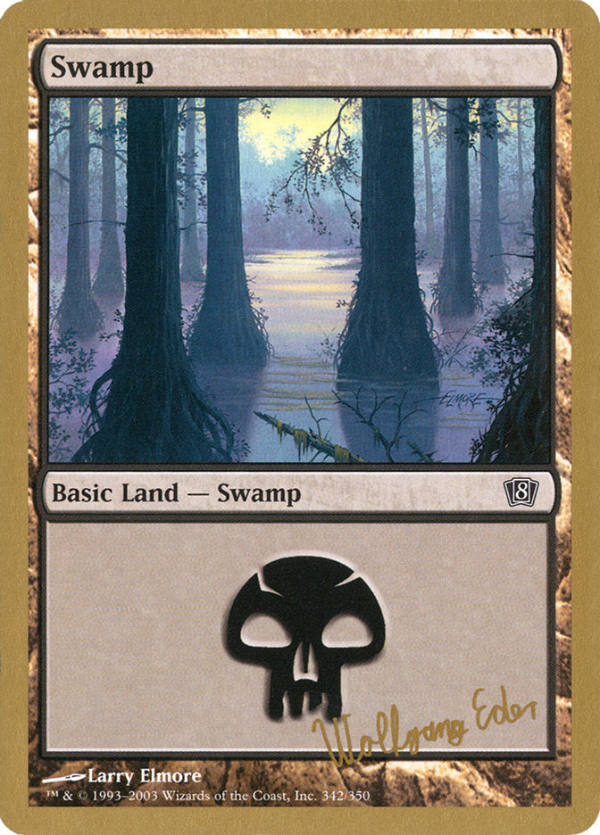 Swamp (344) (we342) [World Championship Decks 2003] | D20 Games