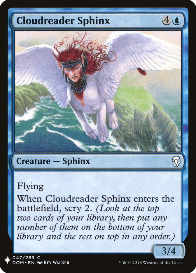 Cloudreader Sphinx [Mystery Booster] | D20 Games