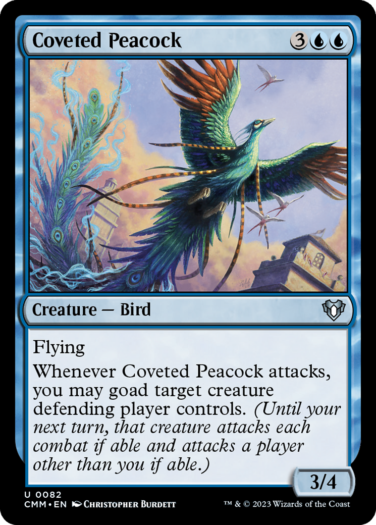 Coveted Peacock [Commander Masters] | D20 Games