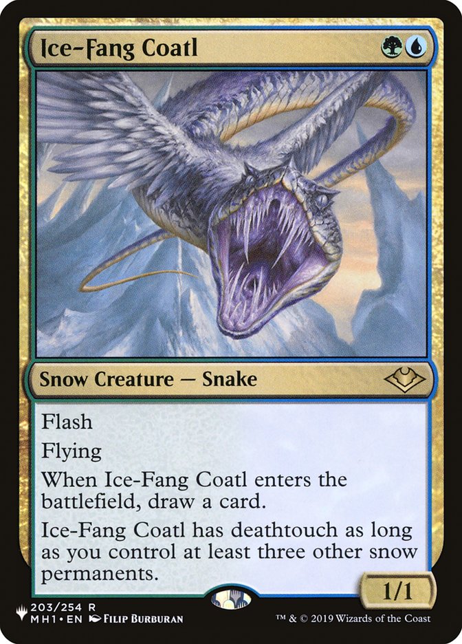 Ice-Fang Coatl [The List] | D20 Games