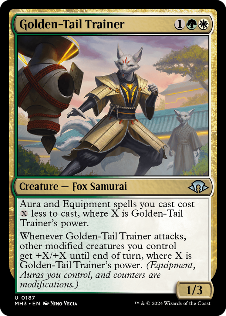 Golden-Tail Trainer [Modern Horizons 3] | D20 Games