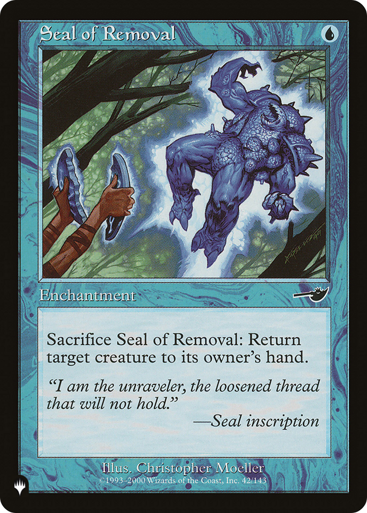 Seal of Removal [The List Reprints] | D20 Games