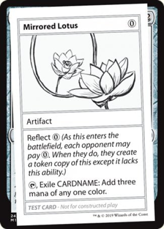 Mirrored Lotus (2021 Edition) [Mystery Booster Playtest Cards] | D20 Games