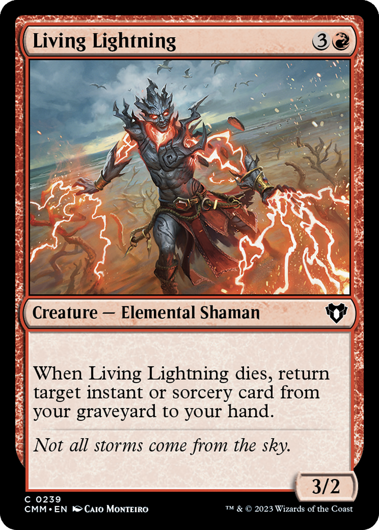 Living Lightning [Commander Masters] | D20 Games