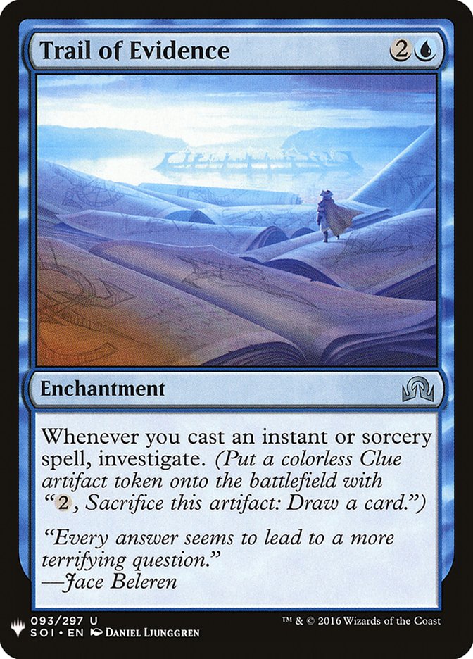 Trail of Evidence [Mystery Booster] | D20 Games