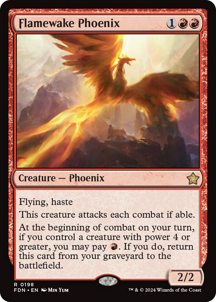 Flamewake Phoenix [Foundations] | D20 Games