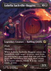 Lobelia Sackville-Baggins (Borderless Alternate Art) [The Lord of the Rings: Tales of Middle-Earth] | D20 Games