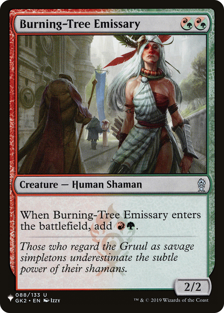 Burning-Tree Emissary [The List] | D20 Games