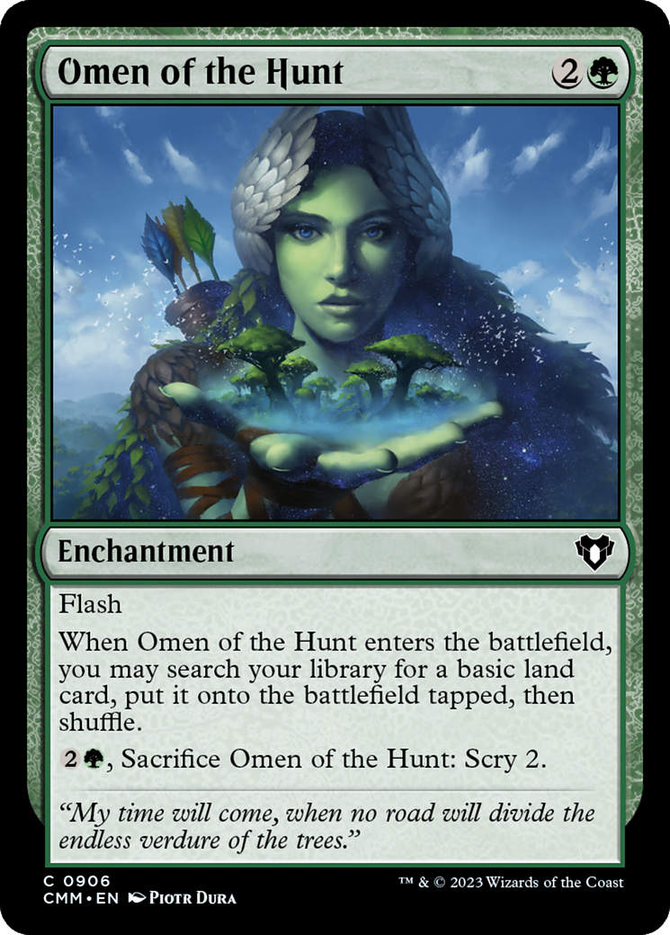 Omen of the Hunt [Commander Masters] | D20 Games