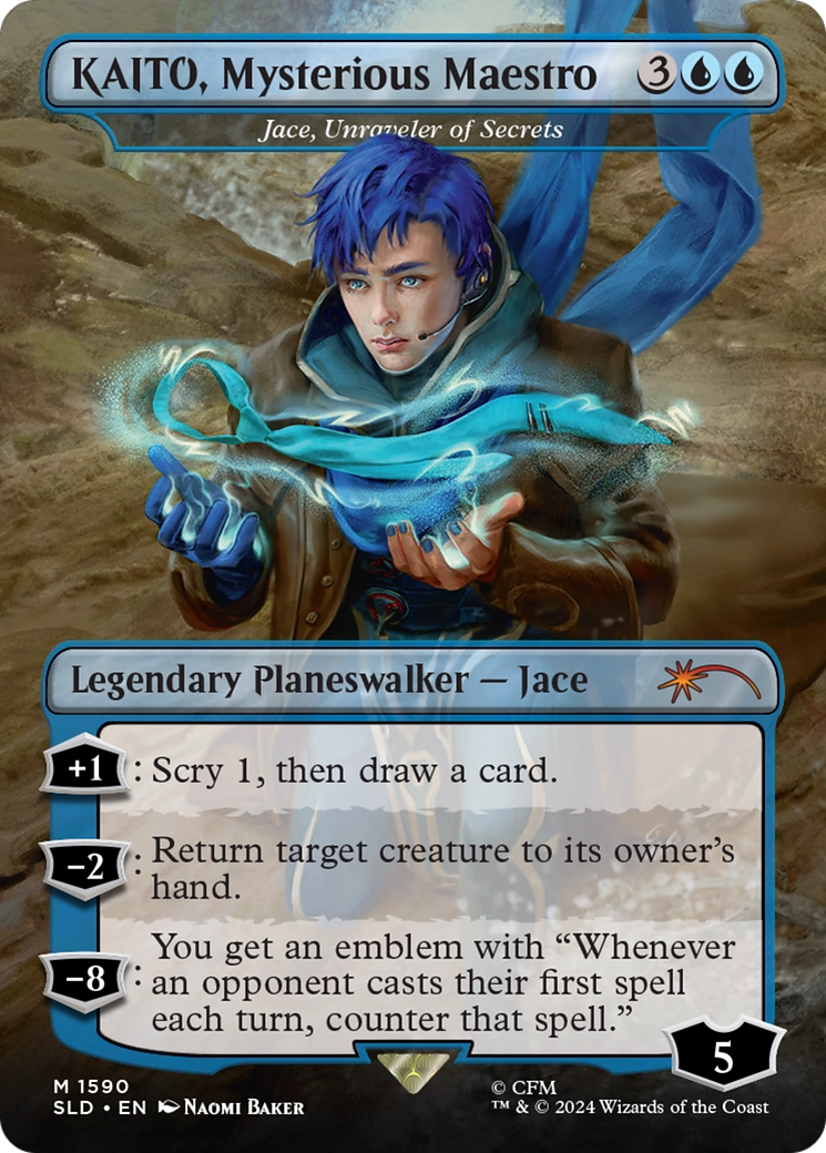 KAITO, Mysterious Maestro - Jace, Unraveler of Secrets [Secret Lair Drop Series] | D20 Games