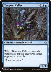 Tempest Caller [The List Reprints] | D20 Games