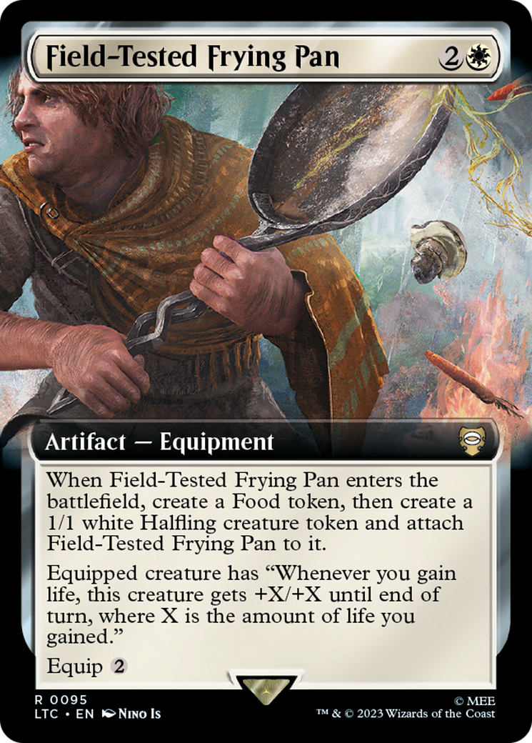 Field-Tested Frying Pan (Extended Art) [The Lord of the Rings: Tales of Middle-Earth Commander] | D20 Games