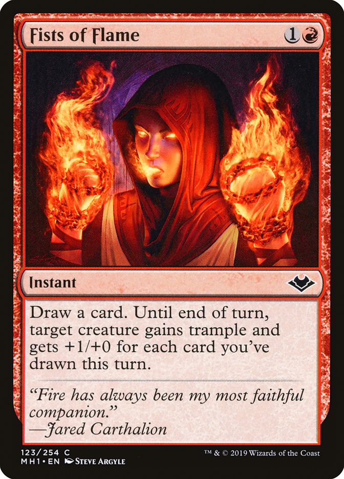 Fists of Flame [Modern Horizons] | D20 Games