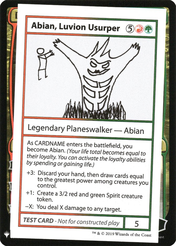 Abian, Luvion Usurper [Mystery Booster Playtest Cards] | D20 Games